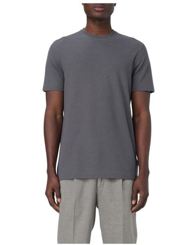Zanone T-Shirts - Grey