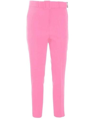 Yes-Zee Slim-fit trousers - Pink