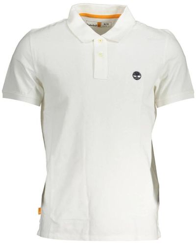 Timberland Polo Shirts - White