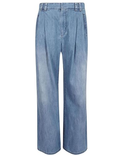 Brunello Cucinelli Straight jeans - Azul