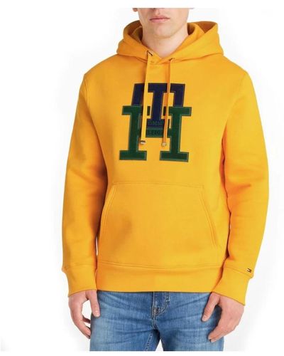 Tommy Hilfiger Hoodies - Yellow