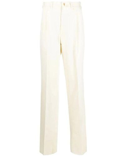 Giuliva Heritage Straight Trousers - White
