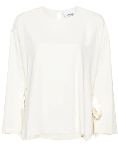 Erika Cavallini Semi Couture Blouses - Weiß
