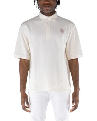 AMISH Polo Shirts - White