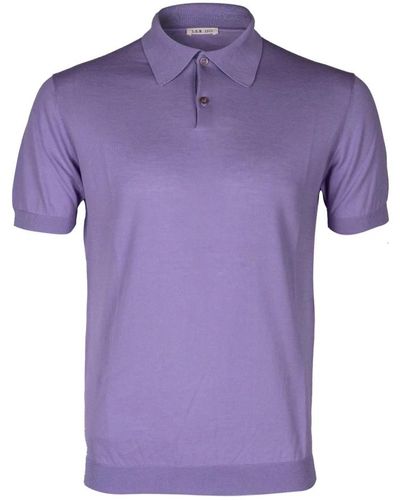 L.B.M. 1911 Tops > polo shirts - Violet