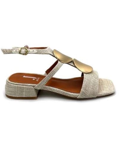 Jeannot Flat Sandals - Brown
