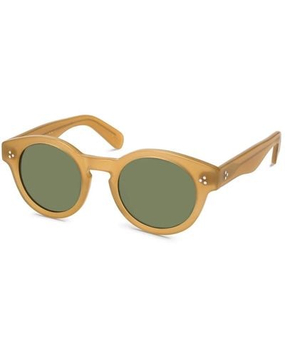 Moscot Grunya sun goldenrod g15 occhiali da sole - Metallizzato