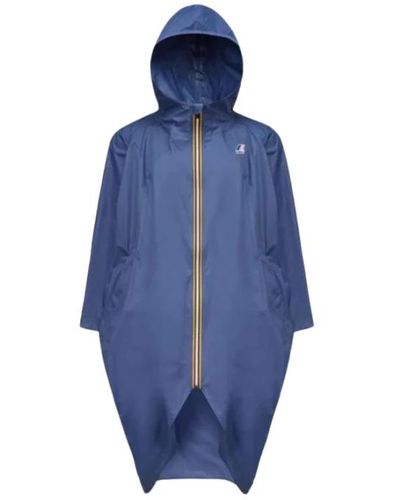K-Way Jackets > rain jackets - Bleu