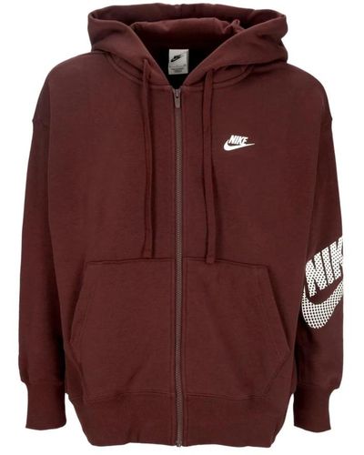 Nike Sweatshirts & hoodies > zip-throughs - Rouge