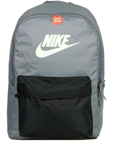 Nike Heritage rucksack 20 - smoke grey/black/lime blast - Grau