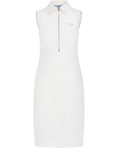 Prada Midi Dresses - White