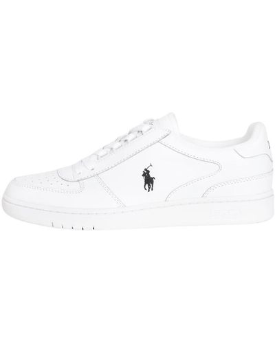 Ralph Lauren Sneakers court con memory foam - Bianco