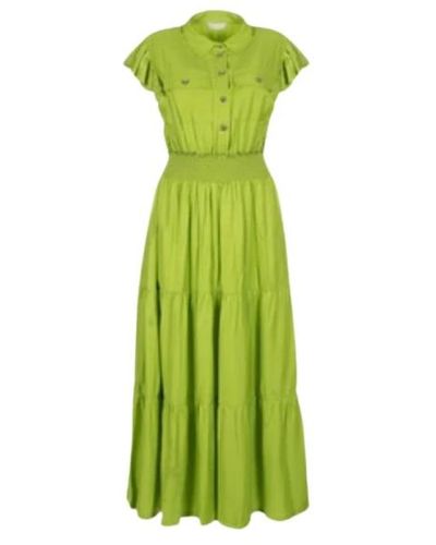 Liu Jo Vestido clásico - Verde