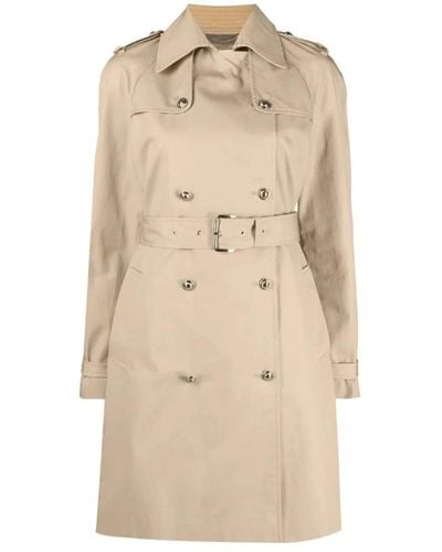 Michael Kors Trench Coats - Natural