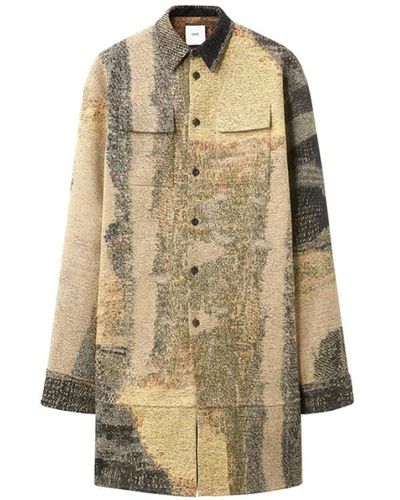 OAMC Coats > single-breasted coats - Neutre