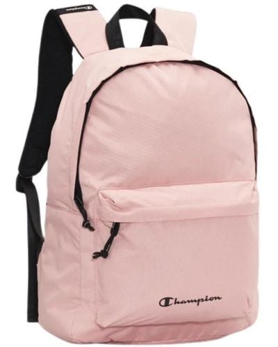 Champion Kleiner bedruckter logo-rucksack - Pink