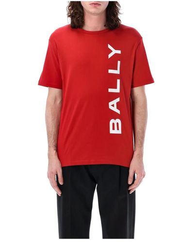 Bally Tops > t-shirts - Rouge