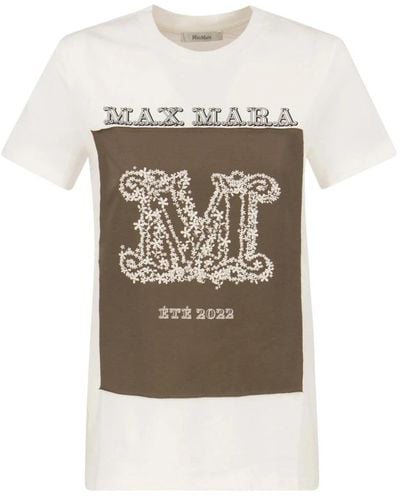 Max Mara T-Shirts - Brown