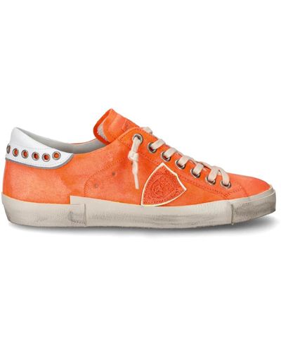 Philippe Model Handgefertigte Prsx Sneakers - Orange