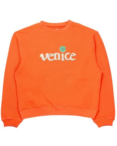 ERL Sweatshirts & hoodies > sweatshirts - Orange