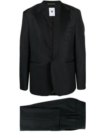 PT Torino Suits > suit sets > single breasted suits - Noir