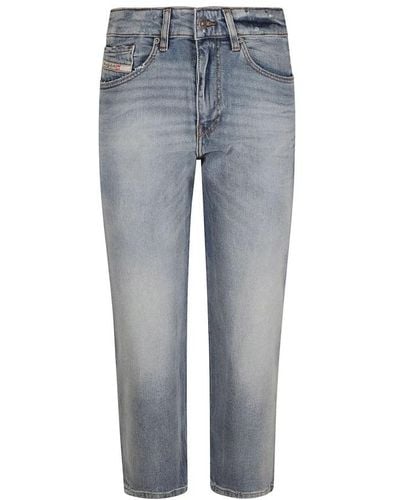 DIESEL Cropped Jeans - Grey