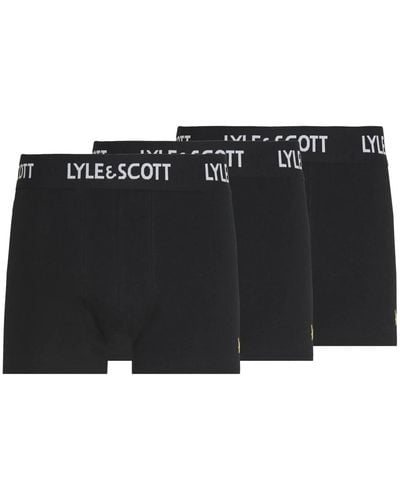 Lyle & Scott Boxer shorts neri - Nero