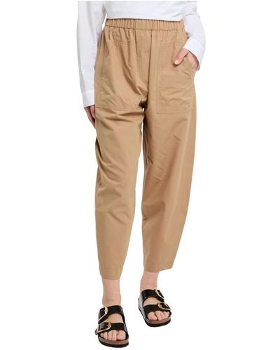 Ottod'Ame Tapered trousers - Natur