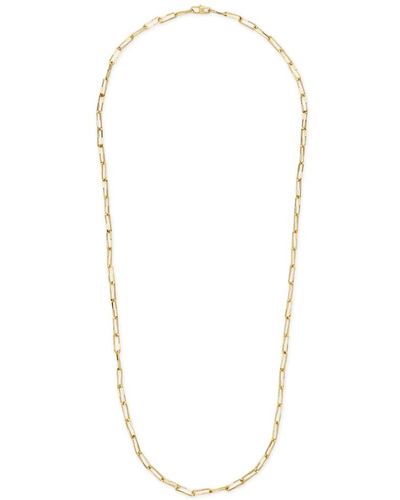 Gucci Ybb744423001 link to love necklace in 18kt yellow gold - Metallizzato