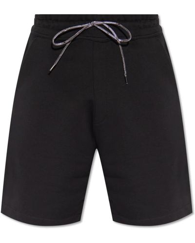 Vivienne Westwood Shorts con logo - Nero