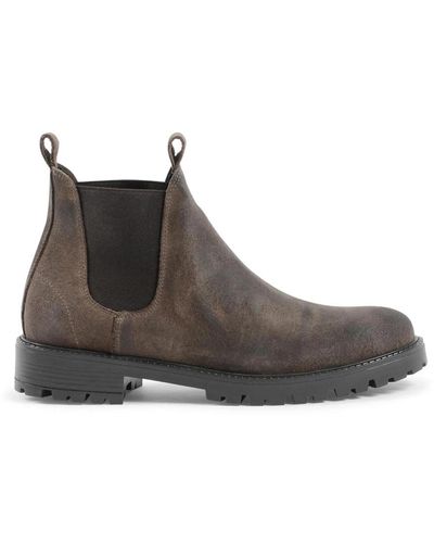 19V69 Italia by Versace Shoes > boots > chelsea boots - Marron