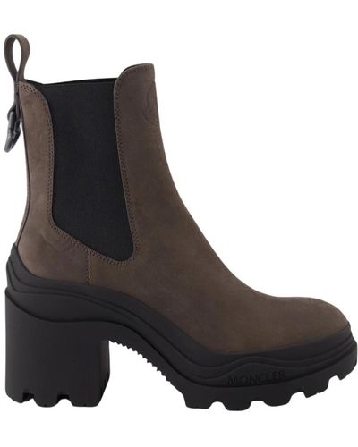 Moncler Shoes > boots > heeled boots - Noir