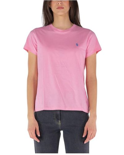 Ralph Lauren T-shirt classica con logo - Viola