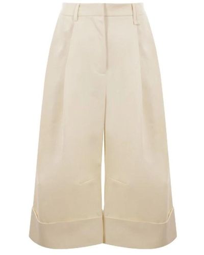 Simone Rocha Cropped Trousers - Natural