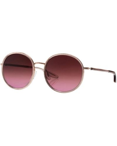 Barton Perreira Gafas de sol amorfati en rosa transparente - Marrón