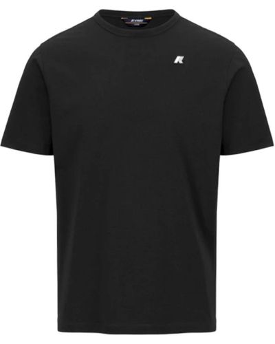 K-Way T-shirt adame stretch jersey ( - Nero