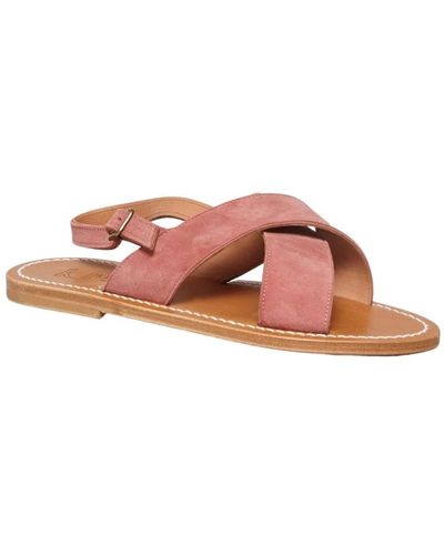 K. Jacques Flat sandals - Pink