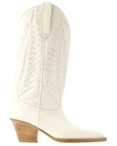 Paris Texas High Boots - White