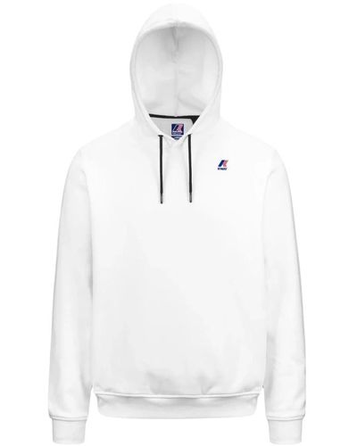 K-Way Sweatshirts & hoodies > hoodies - Blanc