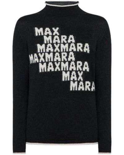 Max Mara Kir strickpullover schwarz