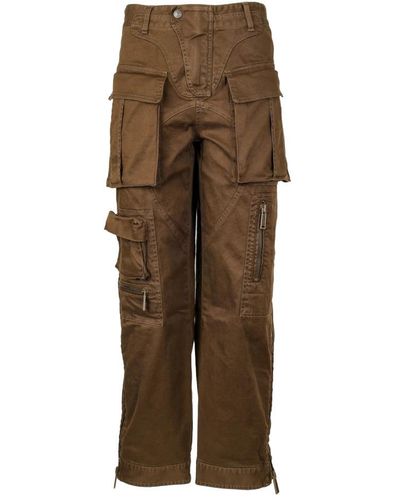 DSquared² Straight Trousers - Brown
