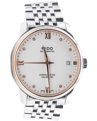MIDO Donna - m0272084126600 - baroncelli chronometer silicio - Metallizzato