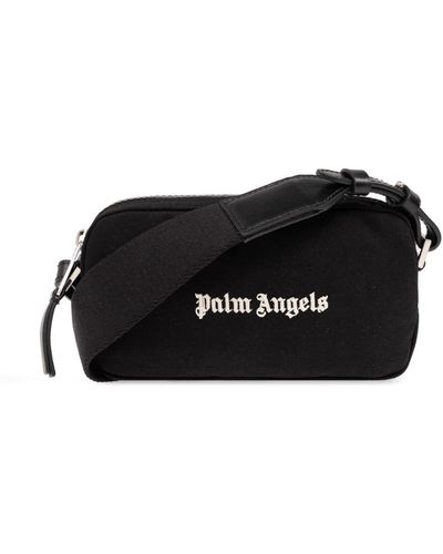 Palm Angels Tasche mit logo - Schwarz