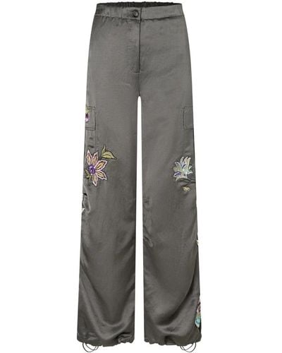 Cambio Wide Trousers - Grey