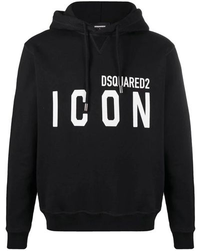 DSquared² Hoodie with logo - Noir