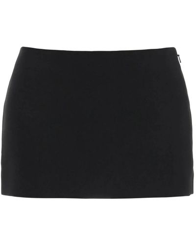 Khaite Skirts > short skirts - Noir
