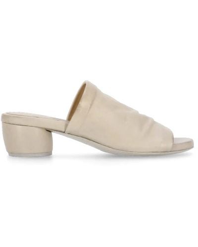 Marsèll Shoes > heels > heeled mules - Neutre