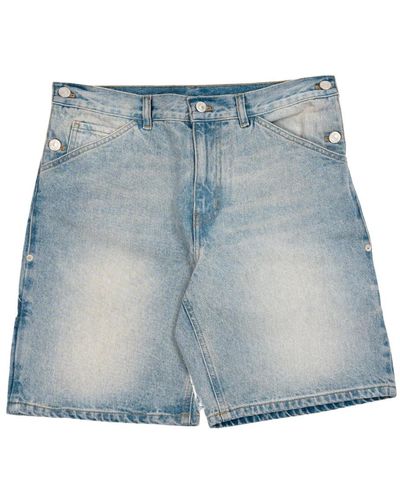 Courreges Denim Shorts - Blue