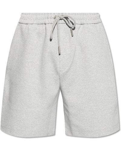 MCM Shorts mit logo - Grau