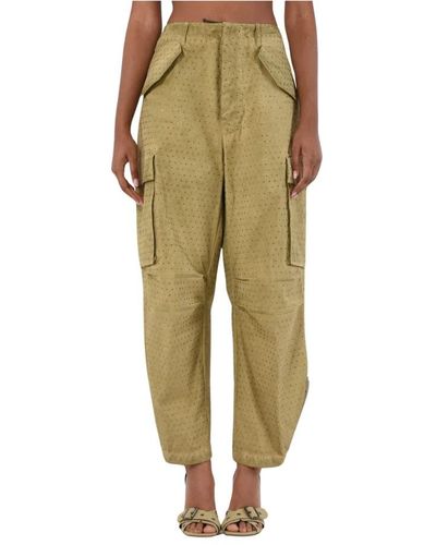 Laneus Wide Trousers - Green